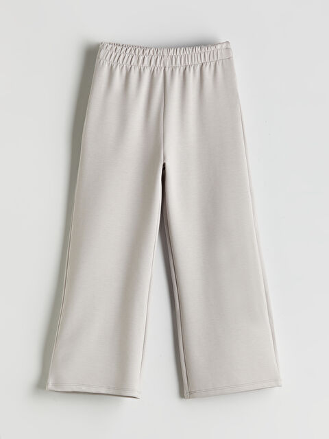 LCW Kids Beli Lastikli Kız Çocuk Eşofman Altı