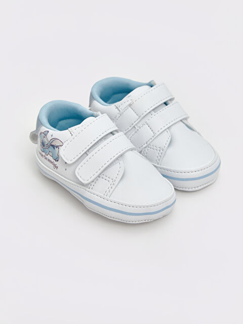 LCW STEPS Stitch Baskılı Erkek Bebek Yürüme Öncesi Ayakkabı - S5O624Z1-Q6K