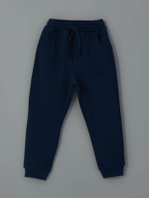 LCW Kids Beli Lastikli Erkek Çocuk Jogger Eşofman Alt - S5O683Z1-HSD