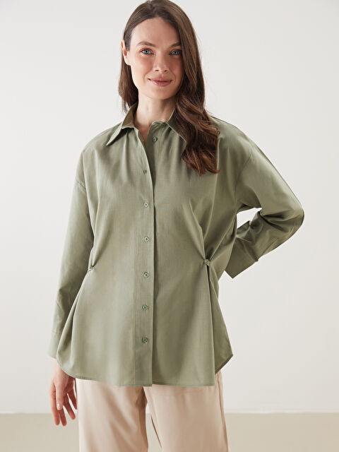 LCW Grace Loose Fit Kadın Gömlek - S5O742Z8-HBD