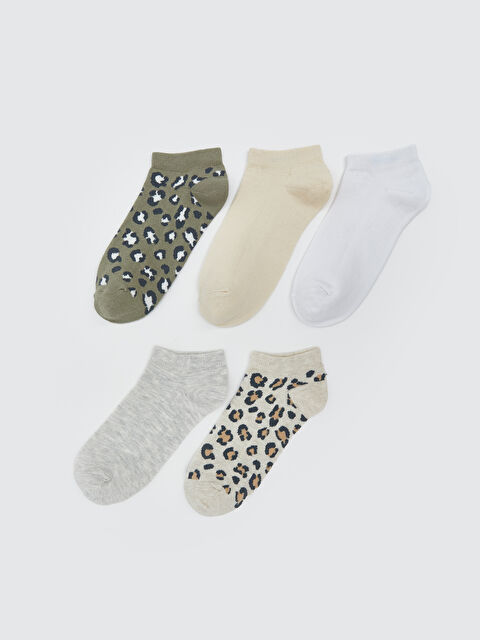 LCW DREAM Desenli Kadın Patik Çorap 5'li - S5O791Z8-J1L