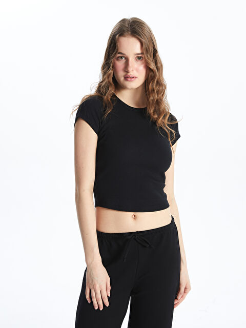 XSIDE Bisiklet Yaka Kadın Body - S5O898Z8-CVL