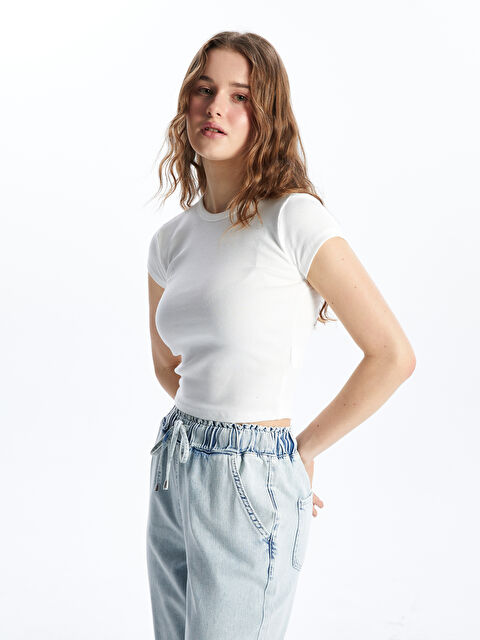 XSIDE Bisiklet Yaka Kadın Body - S5O898Z8-FF7