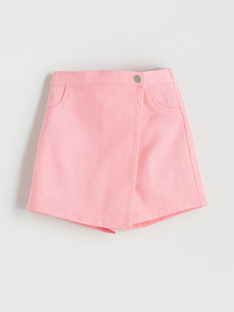 LCW baby سْكِيرْت قْصِيرَة دْ دْرِيَّة صْغِيرَة بْ خَصْر مْطَاطِي - S5O930Z1-CVR