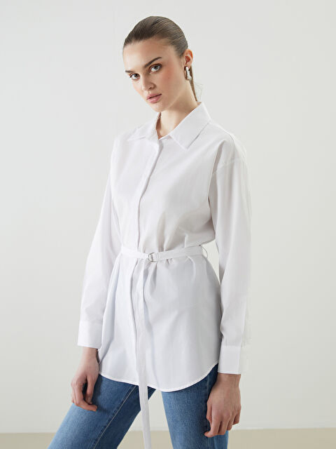 LCW Vision Oversize Kadın Gömlek - S5O938Z8-R9J