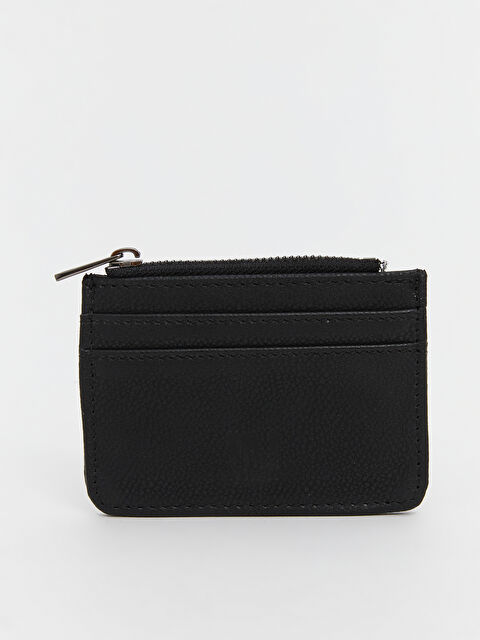 LCW ACCESSORIES Deri Görünümlü Fermuarlı Erkek Cüzdan - S5O969Z8-HUC