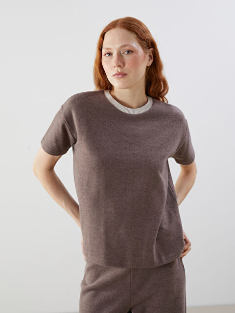 LCW Vision Bisiklet Yaka Kadın Triko Kazak - S5OB84Z8-D3G