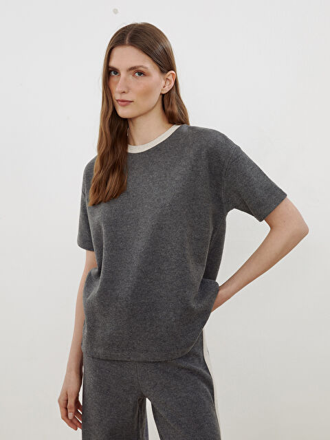 LCW Vision Bisiklet Yaka Kadın Triko Kazak - S5OB84Z8-D5D