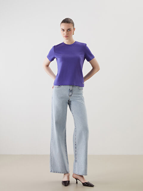 LCW Jeans Baggy Fit Kadın Jean Pantolon - S5OC54Z8-311