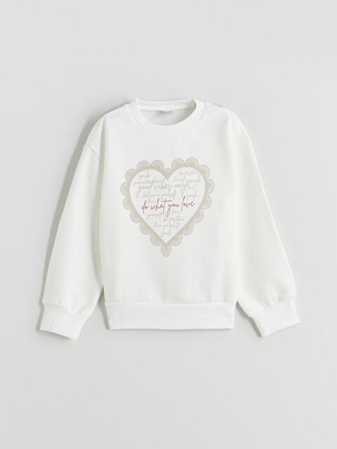 LCW Kids كنزة رياضية برقبة دائرية للبنات - S5OE34Z4-R9J