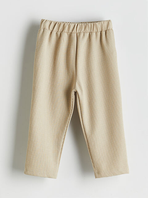 LCW baby Beli Lastikli Basic Erkek Bebek Jogger Eşofman Altı - S5OE49Z1-ZKT