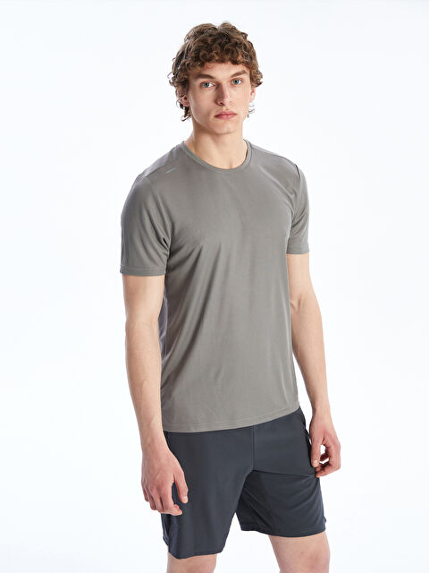 XSIDE ACTIVE Bisiklet Yaka Erkek Spor Tişört - S5OF05Z8-YQT