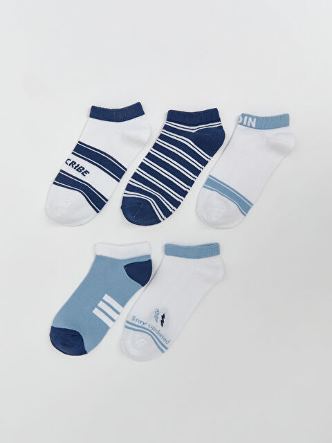 LCW Kids Erkek Çocuk Patik Çorap 5'li - S5OF49Z4-K00