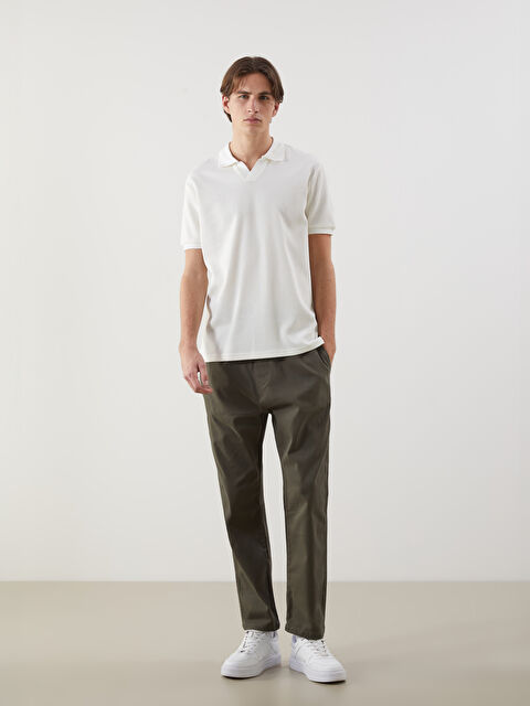 XSIDE Standart Kalıp Gabardin Erkek Pantolon - S5OF81Z8-SEM