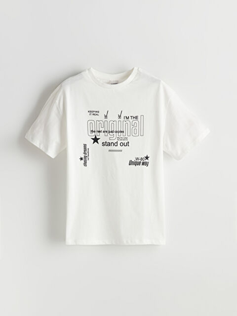 LCW Kids Bisiklet Yaka Kız Çocuk Tişört - S5OF92Z4-FDU