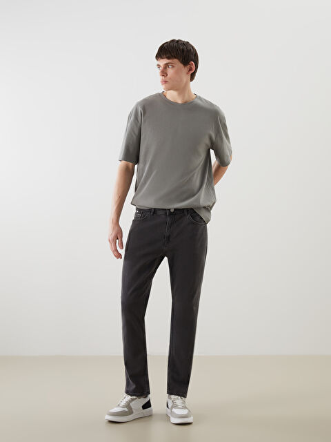 LCW Jeans 779 Regular Fit Erkek Jean Pantolon - S5OG96Z8-GRD