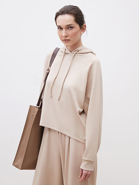 Soulife Loose Fit Kadın Hoodie - S5OJ02Z8-HZZ