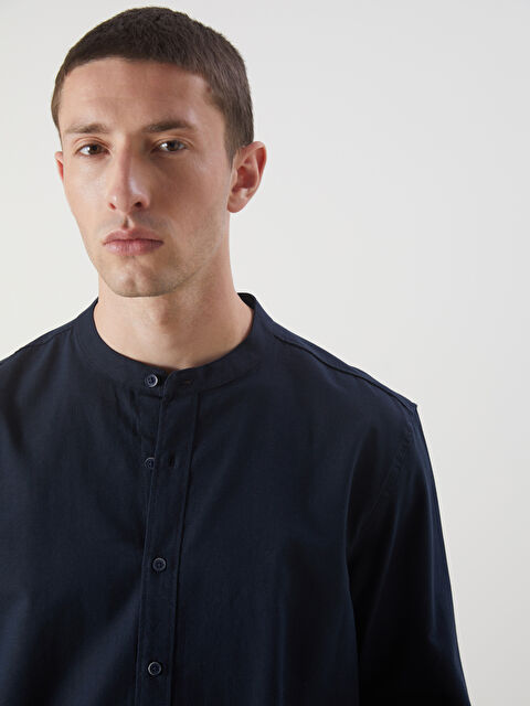 LCW Vision Regular Fit Uzun Kollu Oxford Erkek Gömlek - S5OJ16Z8-RFH