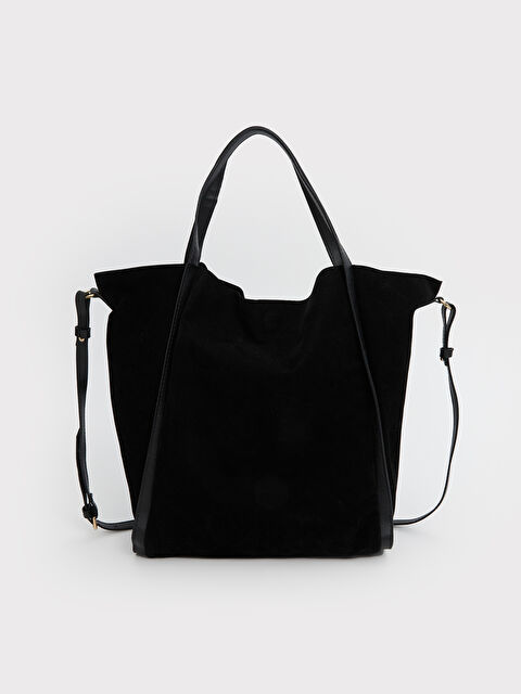 LCW ACCESSORIES Süet Görünümlü Kadın Omuz Çantası - S5OJ35Z8-RQL