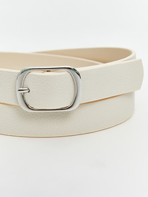 LCW ACCESSORIES Deri Görünümlü Kadın Kemer - S5OJ55Z8-FEF