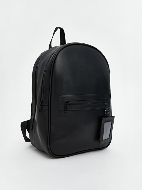 LCW ACCESSORIES Deri Görünümlü Erkek Sırt Çantası