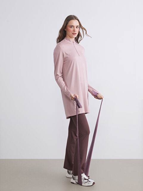 LCW Modest Beli Lastikli İspanyol Paça Kadın Eşofman Altı - S5OK83Z8-HFE