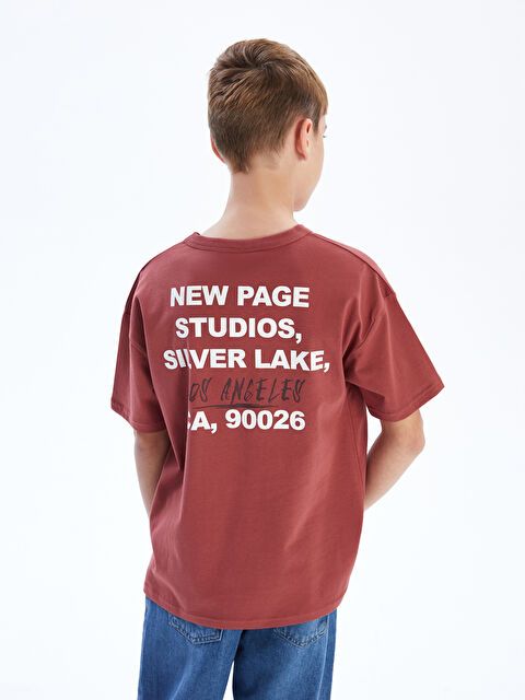 LCW Kids Bisiklet Yaka Erkek Çocuk Tişört - S5OL54Z4-YLH