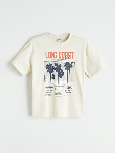 LCW Kids Bisiklet Yaka Erkek Çocuk Tişört - S5OL91Z4-FRX