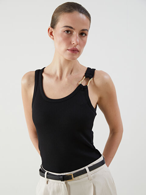 LCWAIKIKI Classic U Yaka Kadın Atlet - S5OM24Z8-CVL