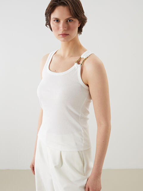 LCWAIKIKI Classic U Yaka Kadın Atlet - S5OM24Z8-R9J