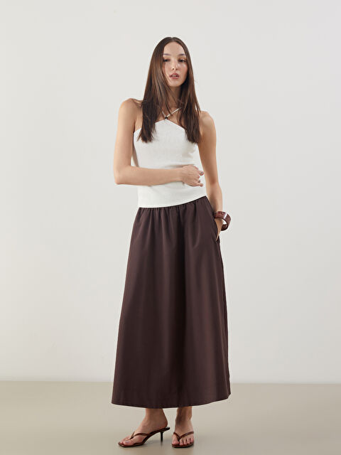 LCW Vision Beli Lastikli A Kesim Etek - S5ON83Z8-CT9