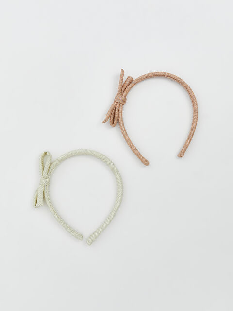 LCW baby Fiyonk Desenli Kız Bebek Taç 2'li - S5OO43Z1-E6B