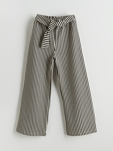 LCW Kids Beli Lastikli Kız Çocuk Pantolon