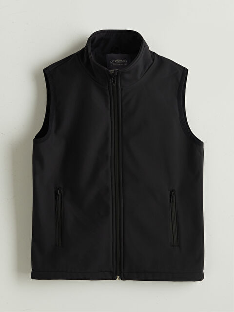 LCW Kids Dik Yaka Erkek Çocuk Yelek - S5OP16Z4-CVL