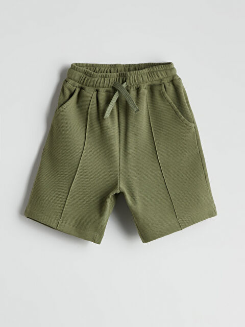 LCW Kids Beli Lastikli Cepli Erkek Çocuk Şort - S5OQ29Z1-HBV