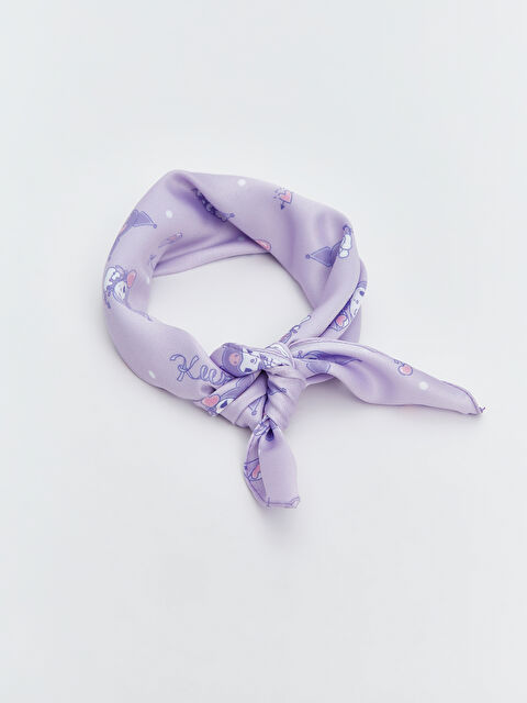 LCW ACCESSORIES Kuromi Baskılı Kız Çocuk Fular - S5OQ77Z4-G0W