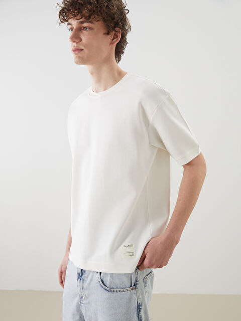 XSIDE Bisiklet Yaka Erkek Tişört - S5OR52Z8-EEW