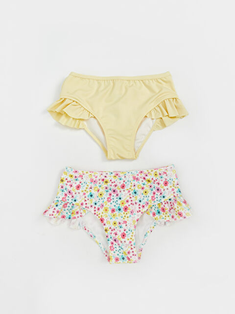 LCW Kids Beli Lastikli Kız Çocuk Bikini Alt 2'li - S5OS15Z1-DJQ