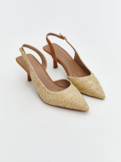 KOOR Sivri Burun Kadın Topuklu Ayakkabı - S5OS68Z8-EYM