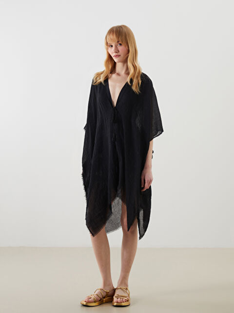 LCW ACCESSORIES Şal Yaka Kadın Kimono - S5OS78Z8-HUC