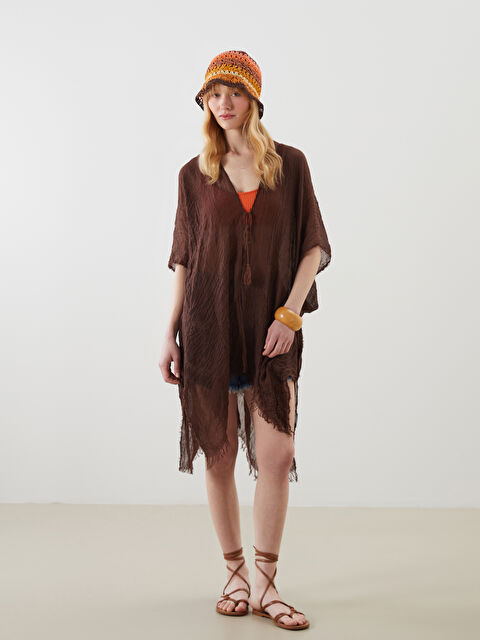 LCW ACCESSORIES Şal Yaka Kadın Kimono - S5OS78Z8-ZMQ