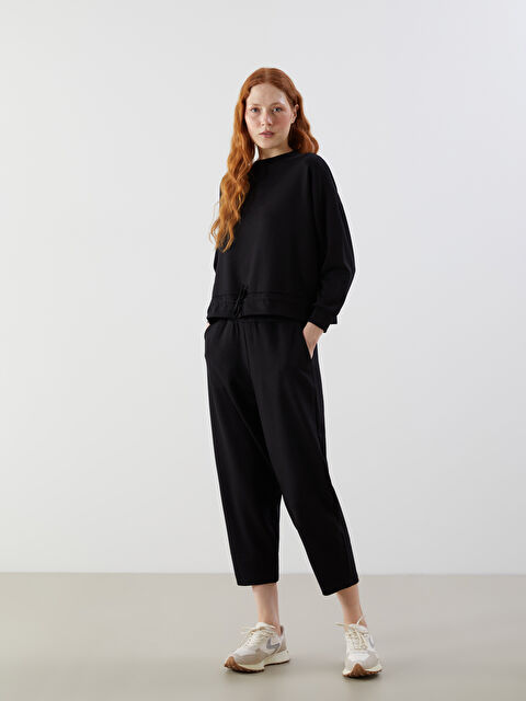 Natuvera Beli Lastikli Kadın Eşofman Altı - S5OT33Z8-UP7