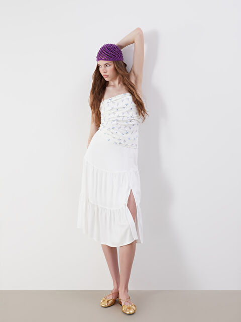 XSIDE Beli Lastikli Katkat Etek - S5OT47Z8-Q6K