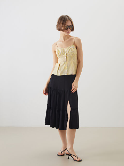 XSIDE Beli Lastikli Katkat Etek - S5OT67Z8-CVL