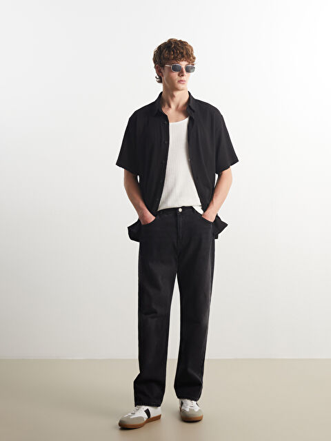 LCW Jeans Baggy Fit Erkek Jean Pantolon - S5OU22Z8-326