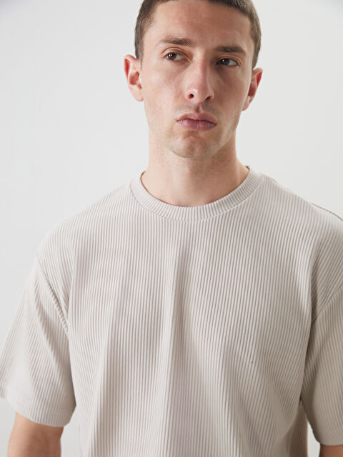 LCW Vision Bisiklet Yaka Erkek Tişört - S5OV11Z8-VZD