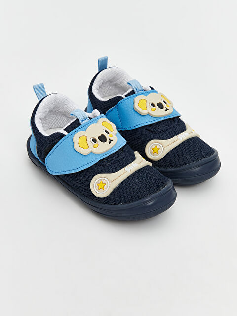 Şirinbebe Hayvan Figürlü Erkek Bebek İlk Adım Ayakkabısı - S5OV39Z1-CVM