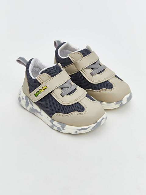 Şirinbebe Bağcık ve Cırt Cırtlı Erkek Bebek Spor Ayakkabı - S5OV40Z1-DEE
