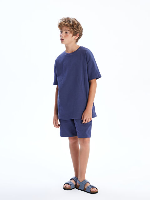 LCW Kids Beli Lastikli Erkek Çocuk Şort - S5OV73Z4-HQN