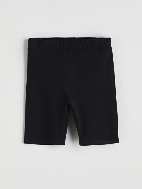 LCW Kids Beli Lastikli Kız Çocuk Kısa Tayt - S5P056Z4-CVL